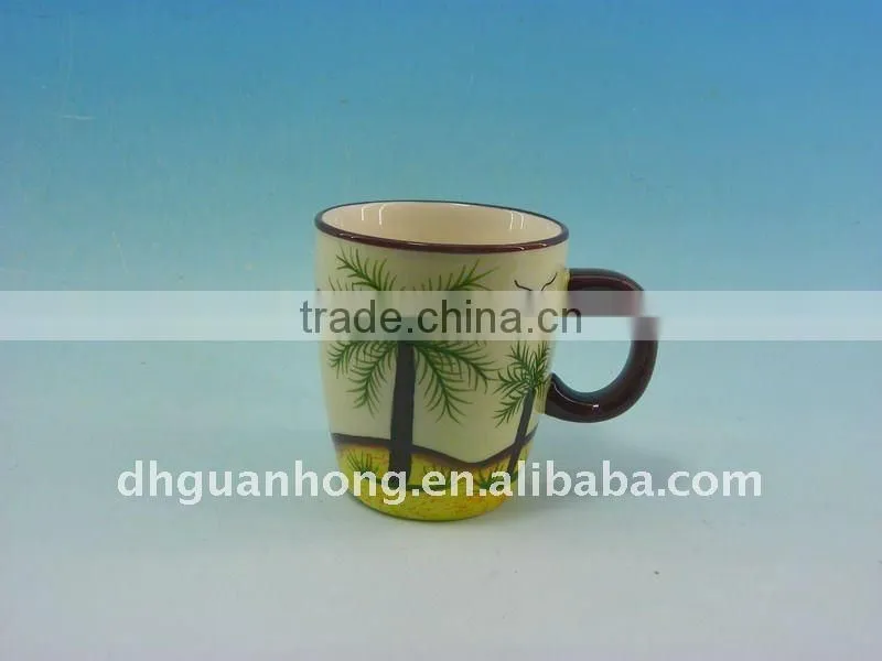 Selling fast promotional ceramic custom shaving mug