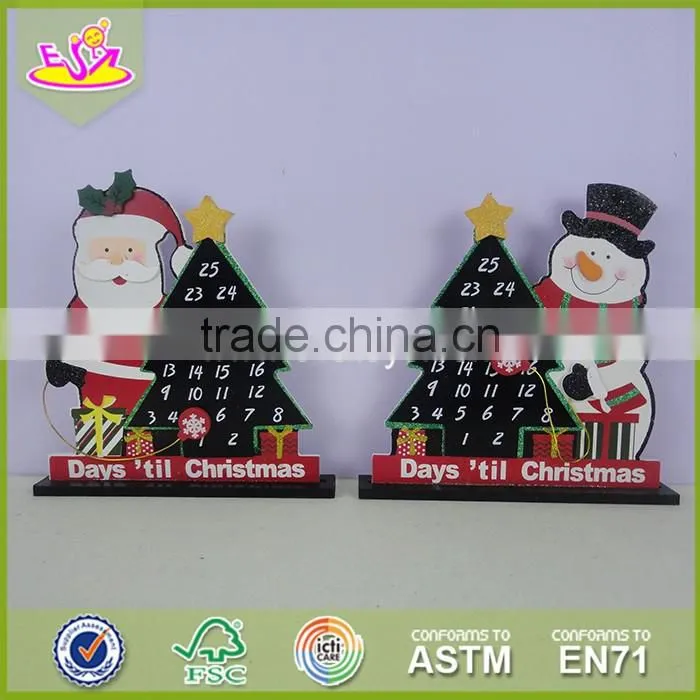 2017 New design wooden christmas decorations cheap wooden christmas decorations beautiful wooden christmas decorations W09D008