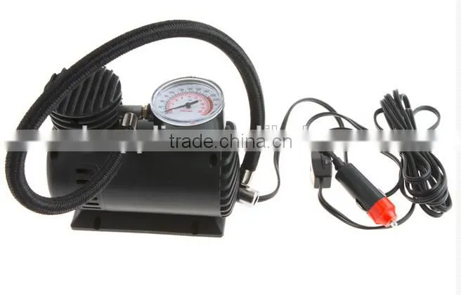 S20202 300 PSI Portable Mini Air Compressor Car Bicycle Flat Tire Inflator Pump 12V