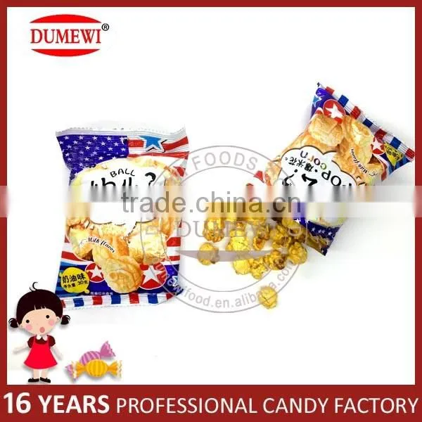 30g Caramel and Cream Flavor Popcorn Biscuits