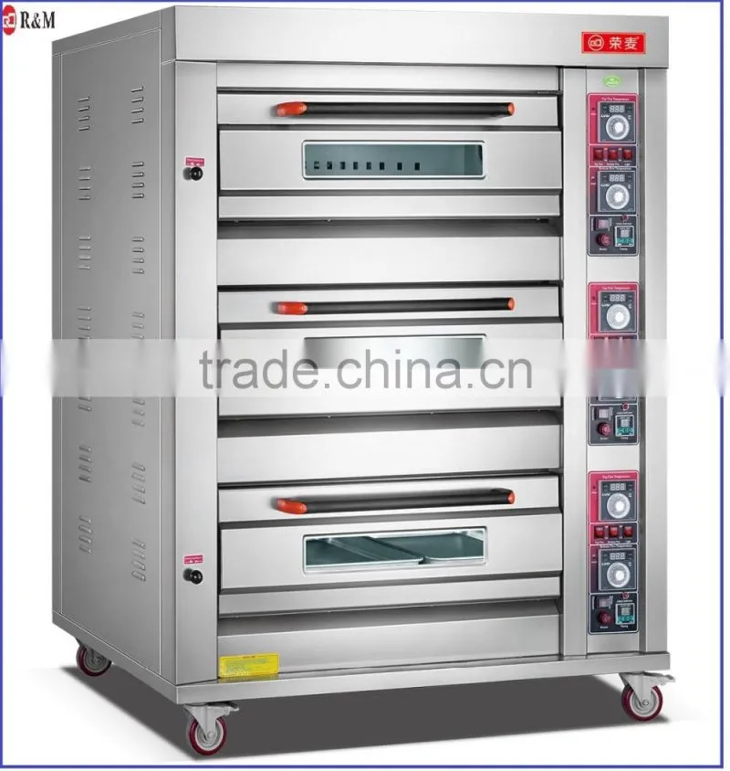 Industrial Used Pizza Baking Oven Bakery Shop Gas Pizza Oven For Sale