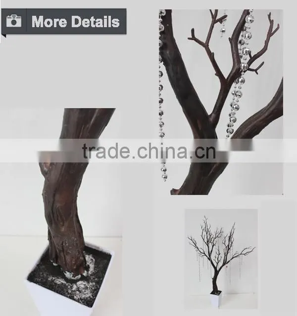 Self-manufacture artificial white dry plant branchs without leaves decoration