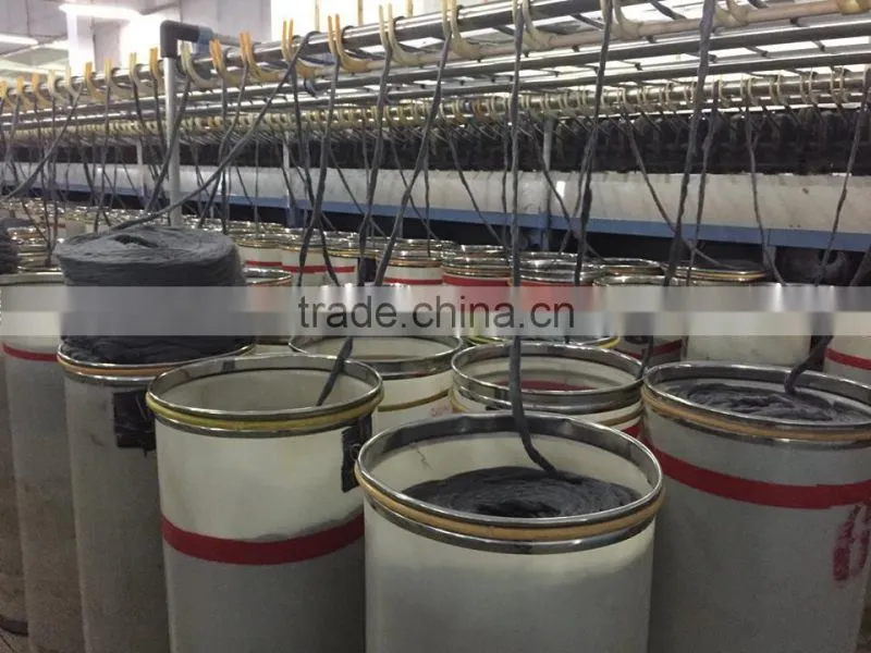 Polyester melange yarn melange colour