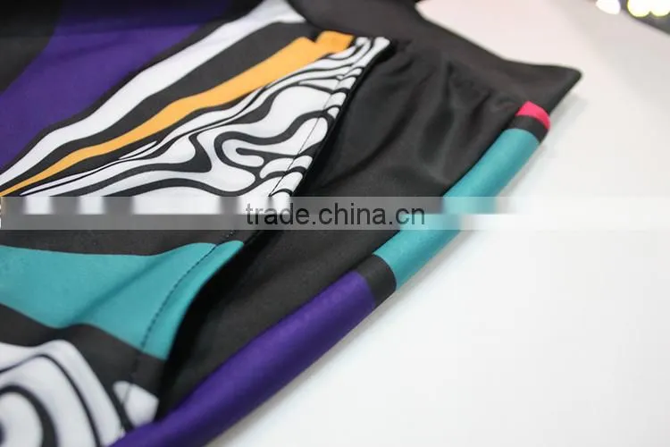 Comfortable Custom White and Black with Zipper Women's Cycling Jersey
