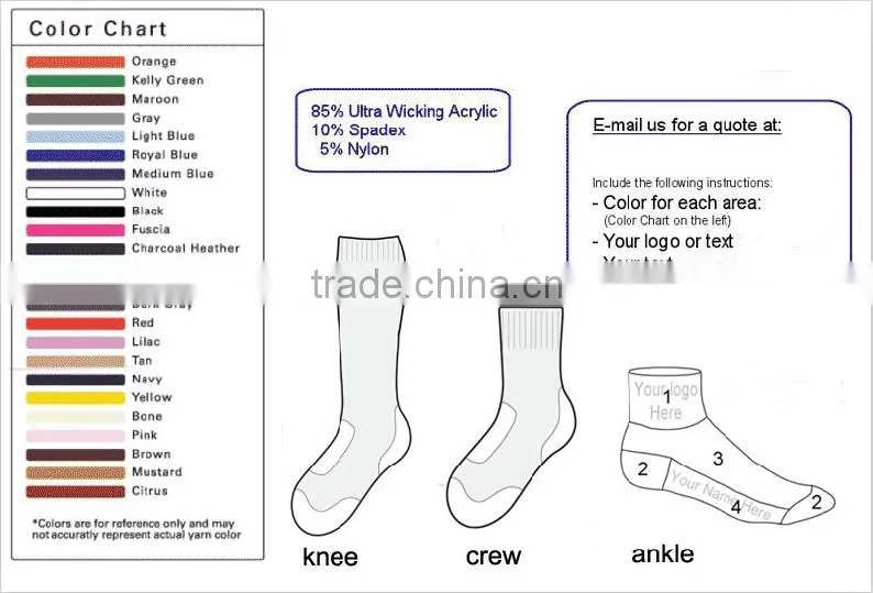 Custom plain sport compression socks cotton men socks wholesale