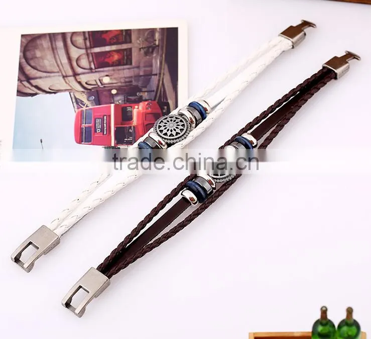 Handmade unique accessories men hand bracelet