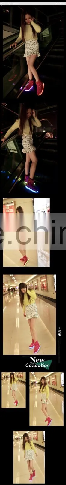 HFR-TS-10-5 2017 fashion flashing light shoes for toddlers