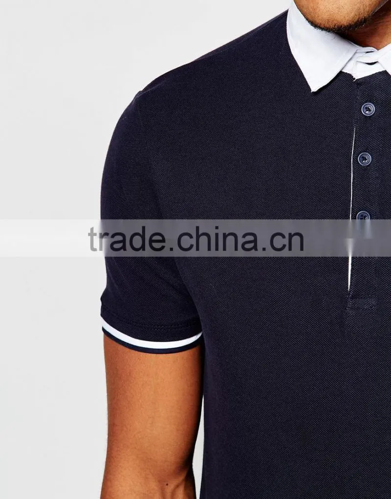 Cotton Custom polo shirts for men made in China polo t shirt custom polo shirt for men