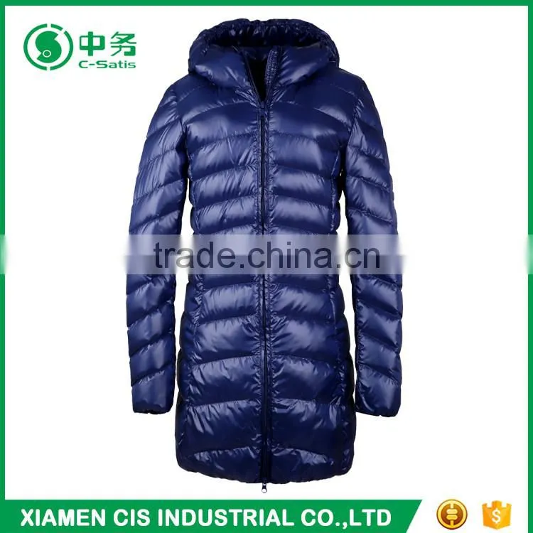 Quality Assured Winter Long Coat Women Duck Down Coat on Sale