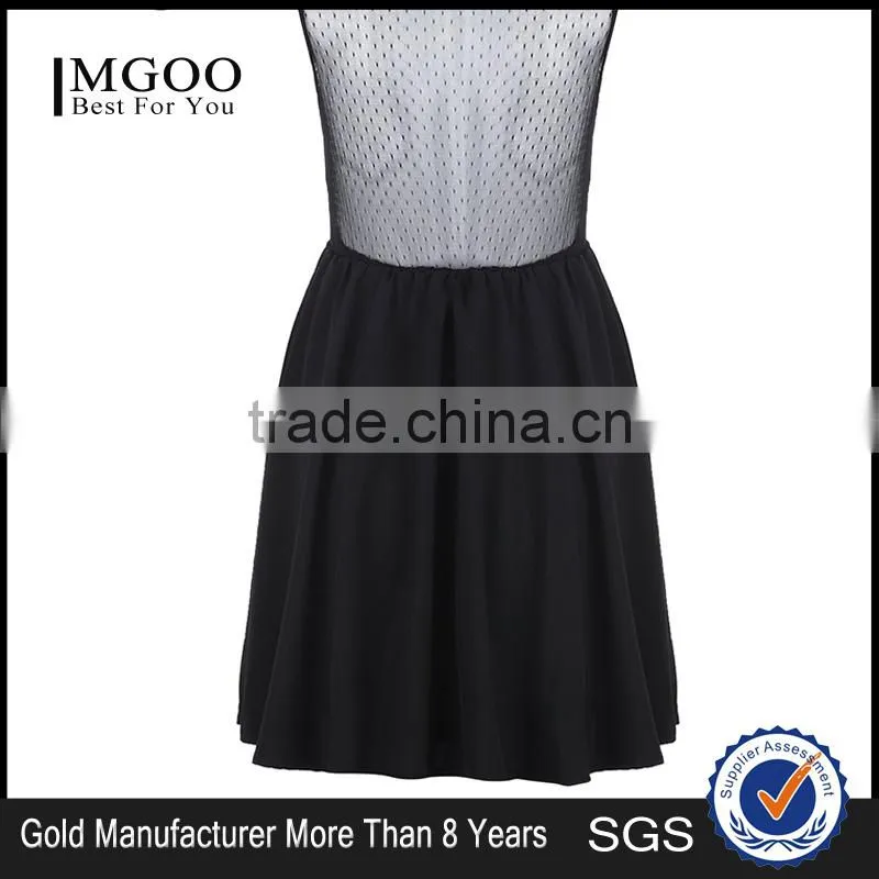 MGOO 2015 Custom Design Cheap Price Sexy Transparent Dress Mini Short Dress Hot Party Dress for Lady #25206124