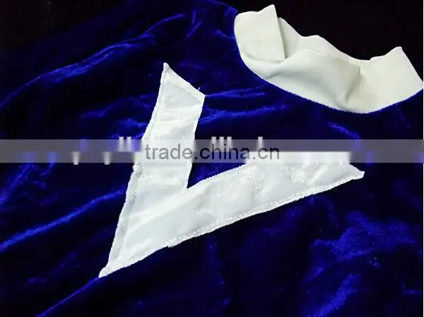 Hot Wholesale superhero superman Cheerleaders costume for girl