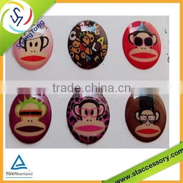 wholesale clear epoxy resin sticker epoxy sticker
