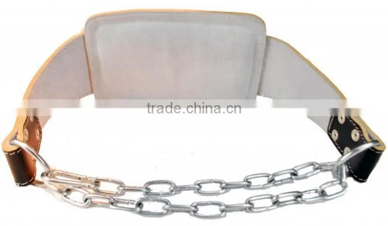 CUSTOM Weight Lifting Dip Belts, Leather Dip Belt, Power Dip Belt
