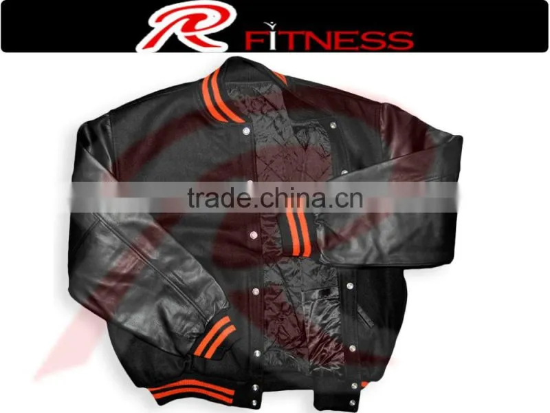 wool varsity jacket , leather sleeves varsity jackets wool body, Professional Varsity Jackets for Men
