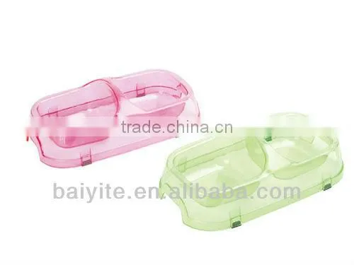 plastic pet food bowls dog water bowl