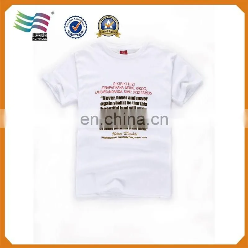 100% Cotton Wholesale Screen Printed T-Shirts