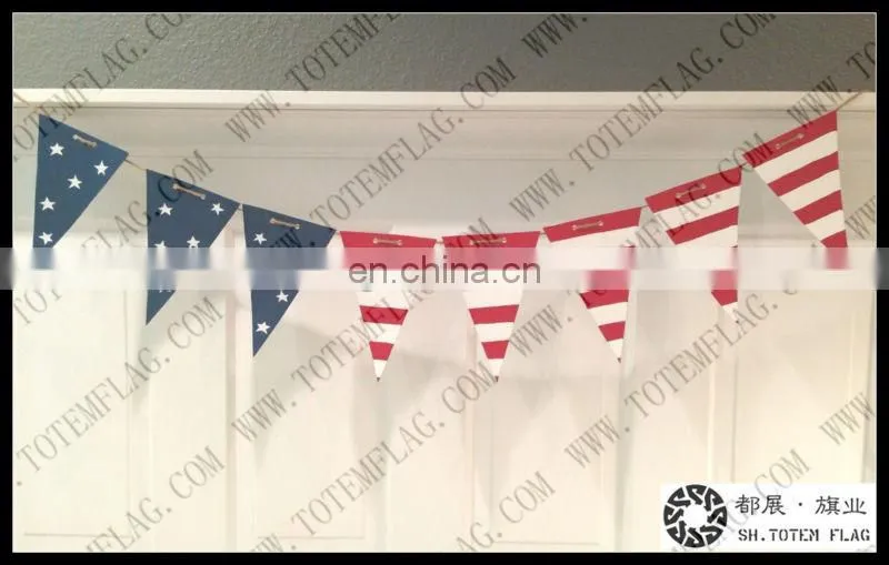 Popular Bunting String Flag / Custom Bunting String Flag