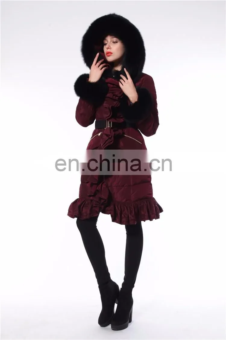 2016 New Design Hot Sale Casual Street Style Ladies Down Jacket