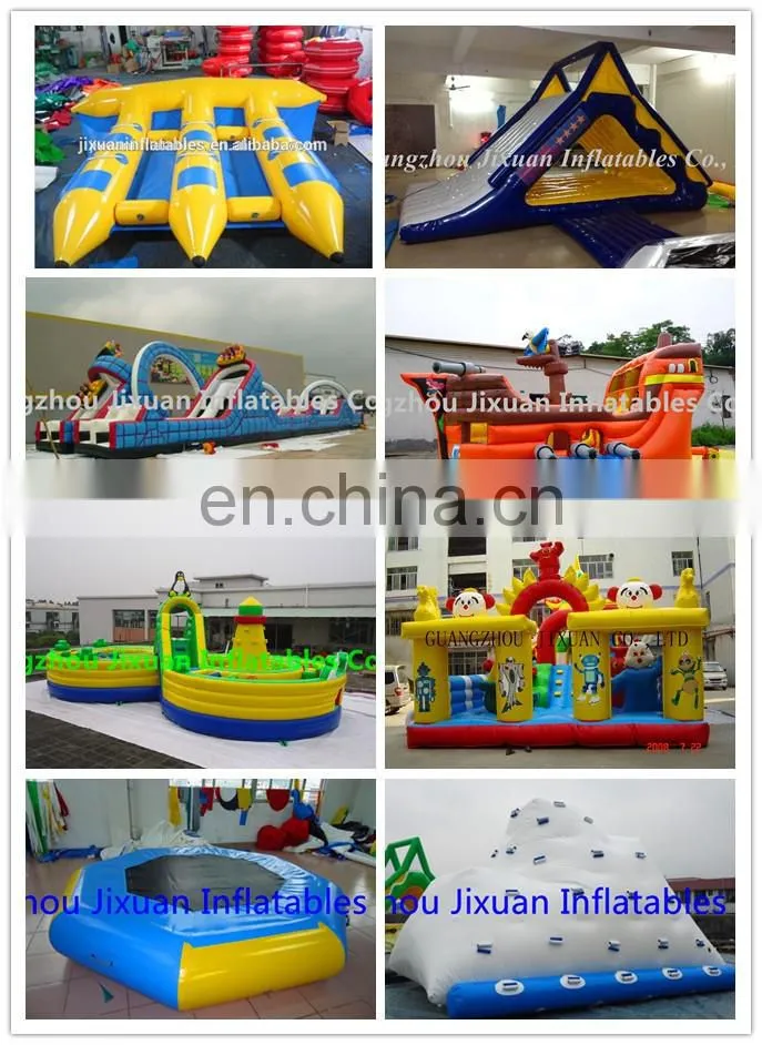 jixuan inflatable yellow pvc water roller ball walk on water