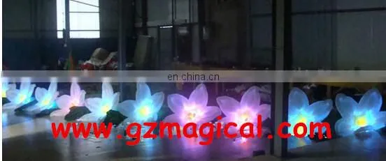 wedding decoration LED inflatable flower chain