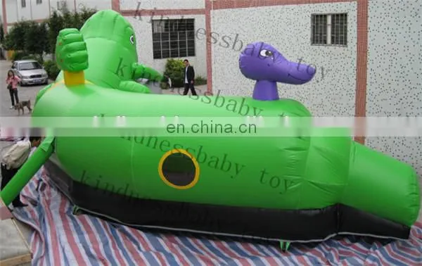 2015 cheap inflatable toys tunnel rental , infaltable airplane tunnel for sale