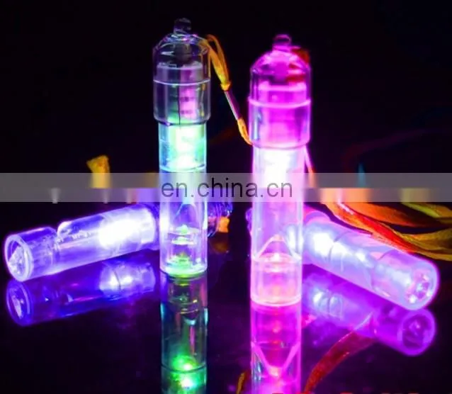 LED Children rescue whistle,Outdoor survival lighting whistle