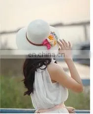 good-looking fashion beach sunvisor straw hat