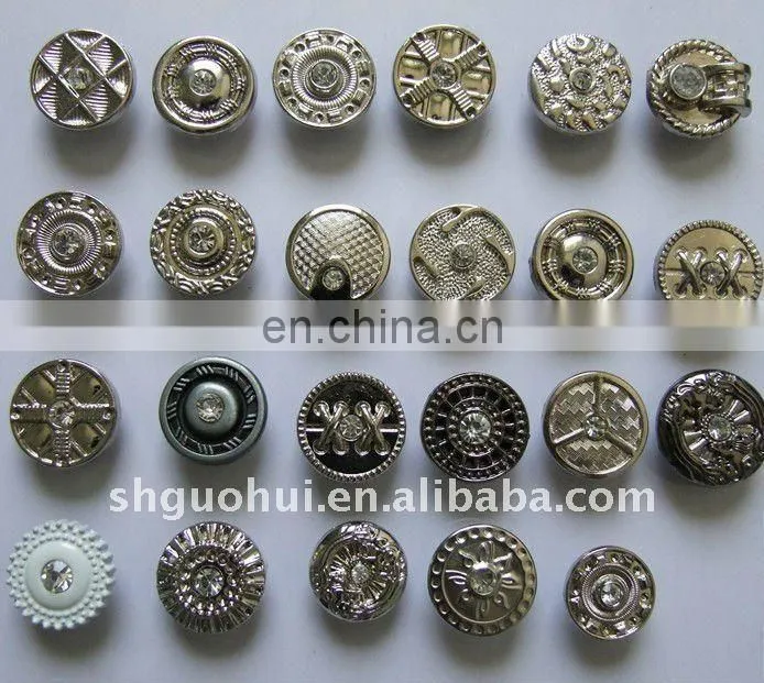 all types of buttons