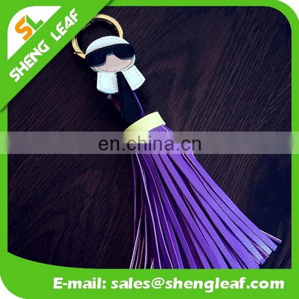 beautiful lady shape colorful fashion custom leather for girls