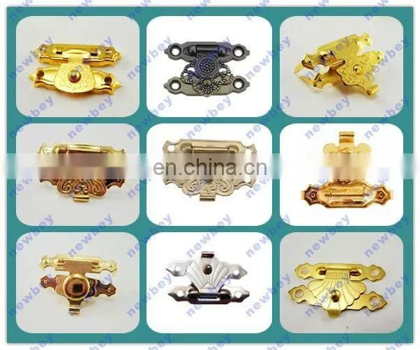 Decorative cigar box hardware box latch BL1014 as box accessories