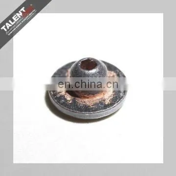 custom casting brand logo alloy rivet buttons for jeans