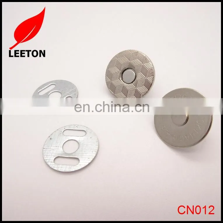 Dongguan supply 18mm thin magnetic snap button