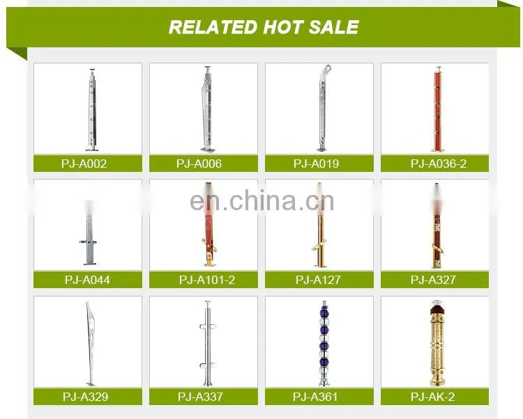 Modern Decoration Fashion Stainless Steel Crystal Baluster