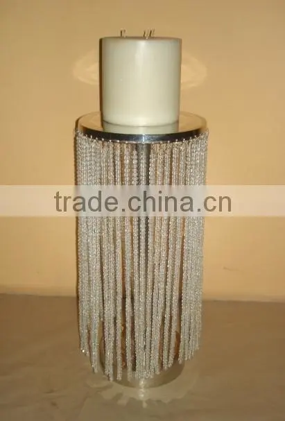 Metal Wedding Candelabra With Silver Finish, Manufacturer Of Candelabra From india
