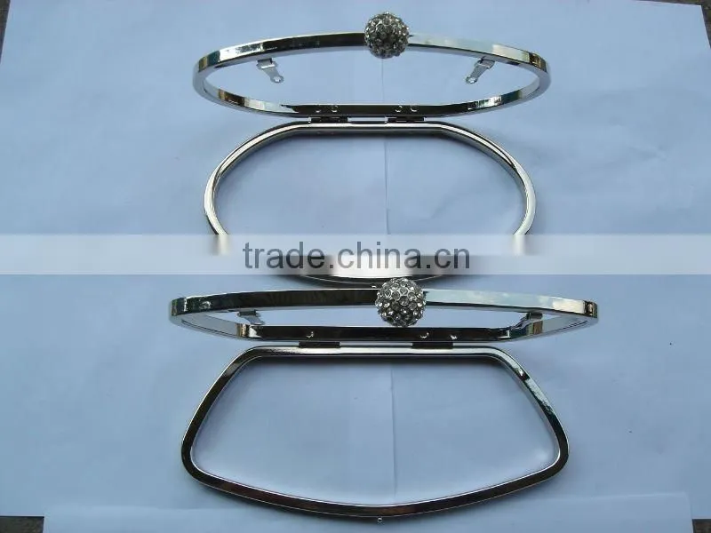 metal wallet frame,purse hardware,wallet clasp