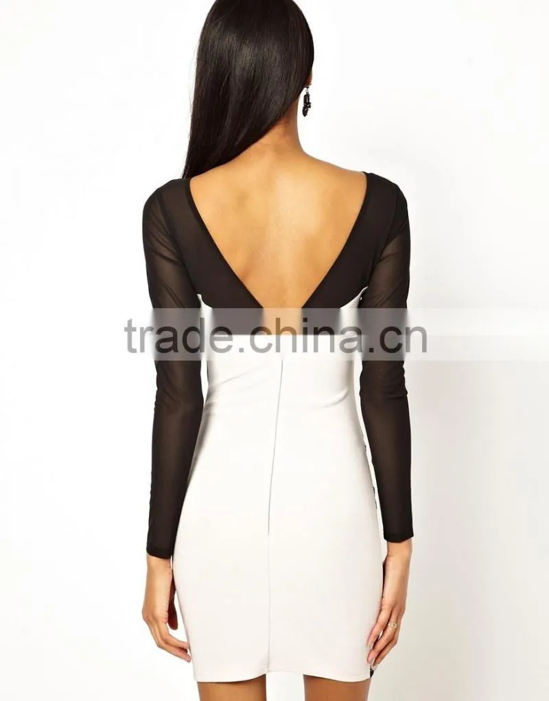 girl party Dress wear western dress casual long sleeve dresses
