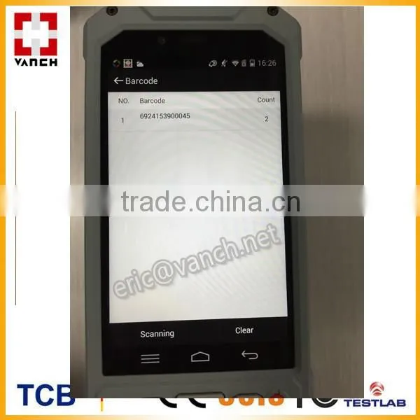 long distance uhf rfid terminal reader with demo software