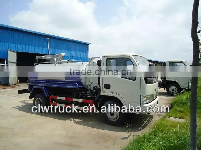 Dongfeng 3000L to 4000L fecal suction truck