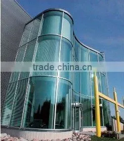 Bending Tempered Glass for curtain wall from Sky Tiger