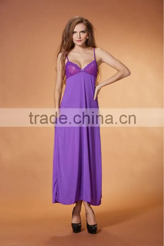 Noval fashion design sexy hot women night long dress lace grace skirt llingeries 3331