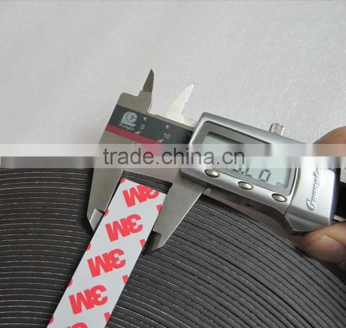 Customized Flexible rubber magnet flexible magnet with self-adhesive