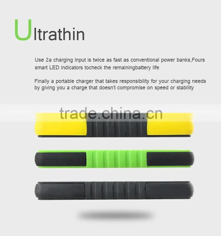 2016 solar charger 8000mah solar panel case solar charger