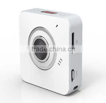 720P HD Support Cycle Recording WPS Function Two Way Audio P2P Built-in Battery Mini WiFi Sports Camera