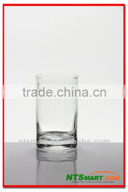 Transparent glass beer glass