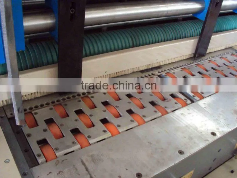 corrugated cardboard automatic box making machine printing machine