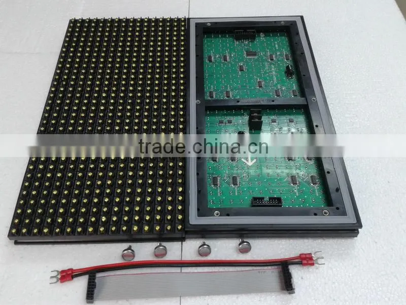 RGX P10 yellow color led Moving message