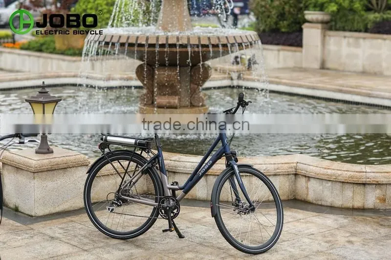 OEM manufacture 2016 new released easy riding commuter lady type electric bicycle