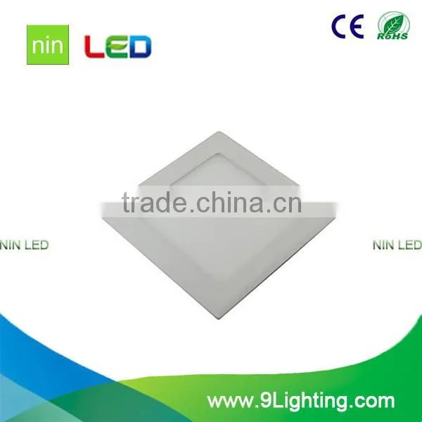 3w round slim panel light