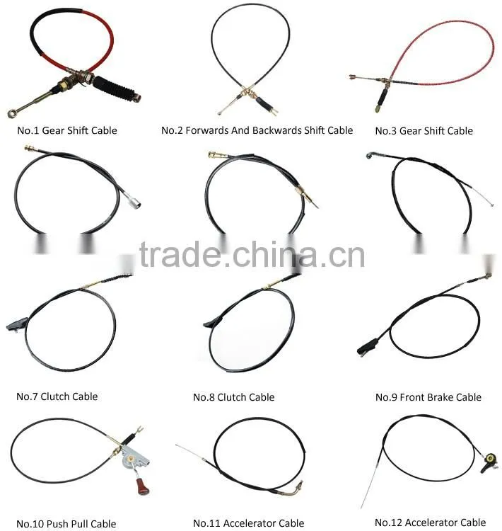 China Wholesale High Quality Custom Push Pull Control Cable For Tricycle