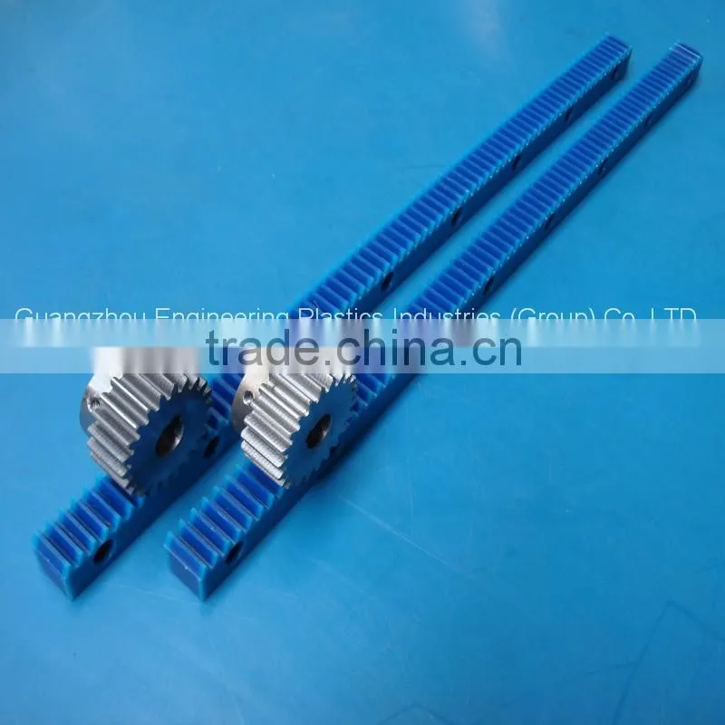 Custom flexible plastic rack gear for sliding gate pom gear rack and pinion